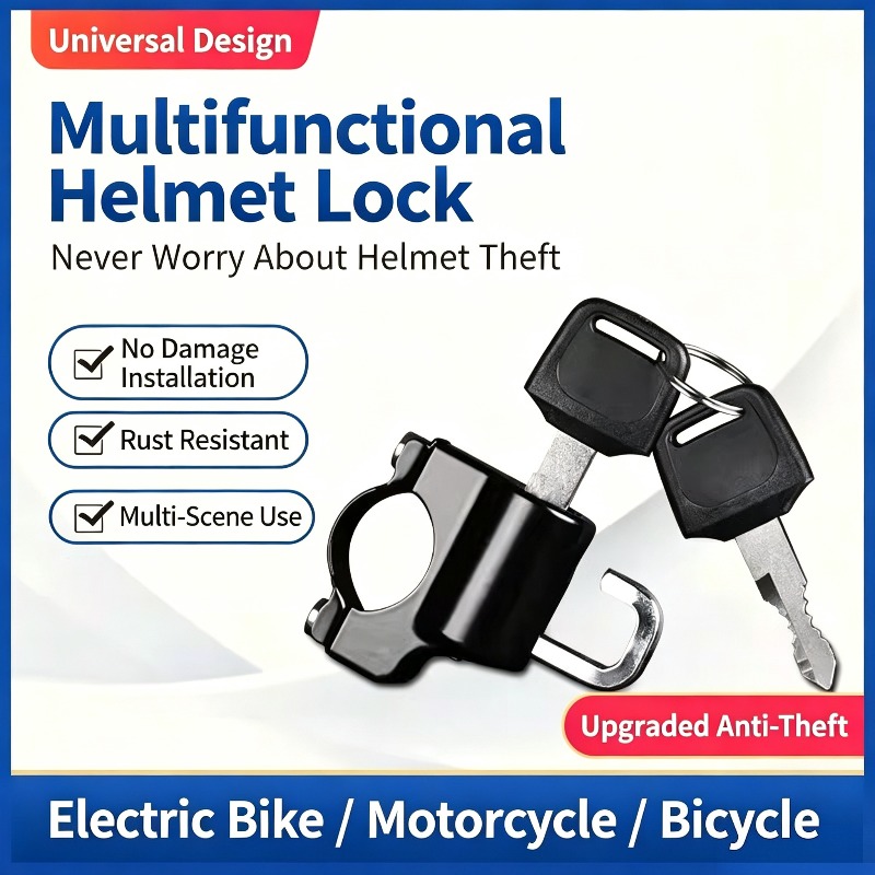 Universal Helmet Lock For Moto - Commuter Bike Lock 评论和价格