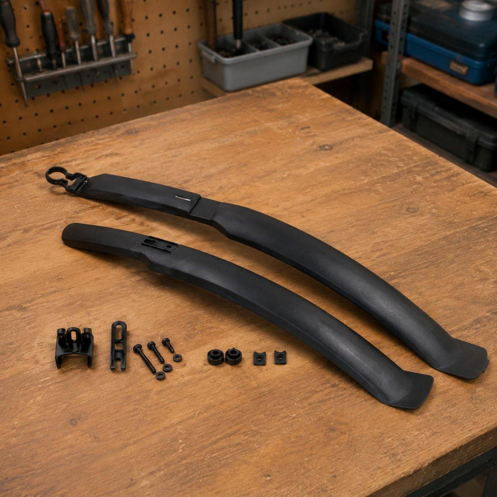 Road Bike Mudguard 700c Adjust - Cycling Commute In Rain 评论和价格