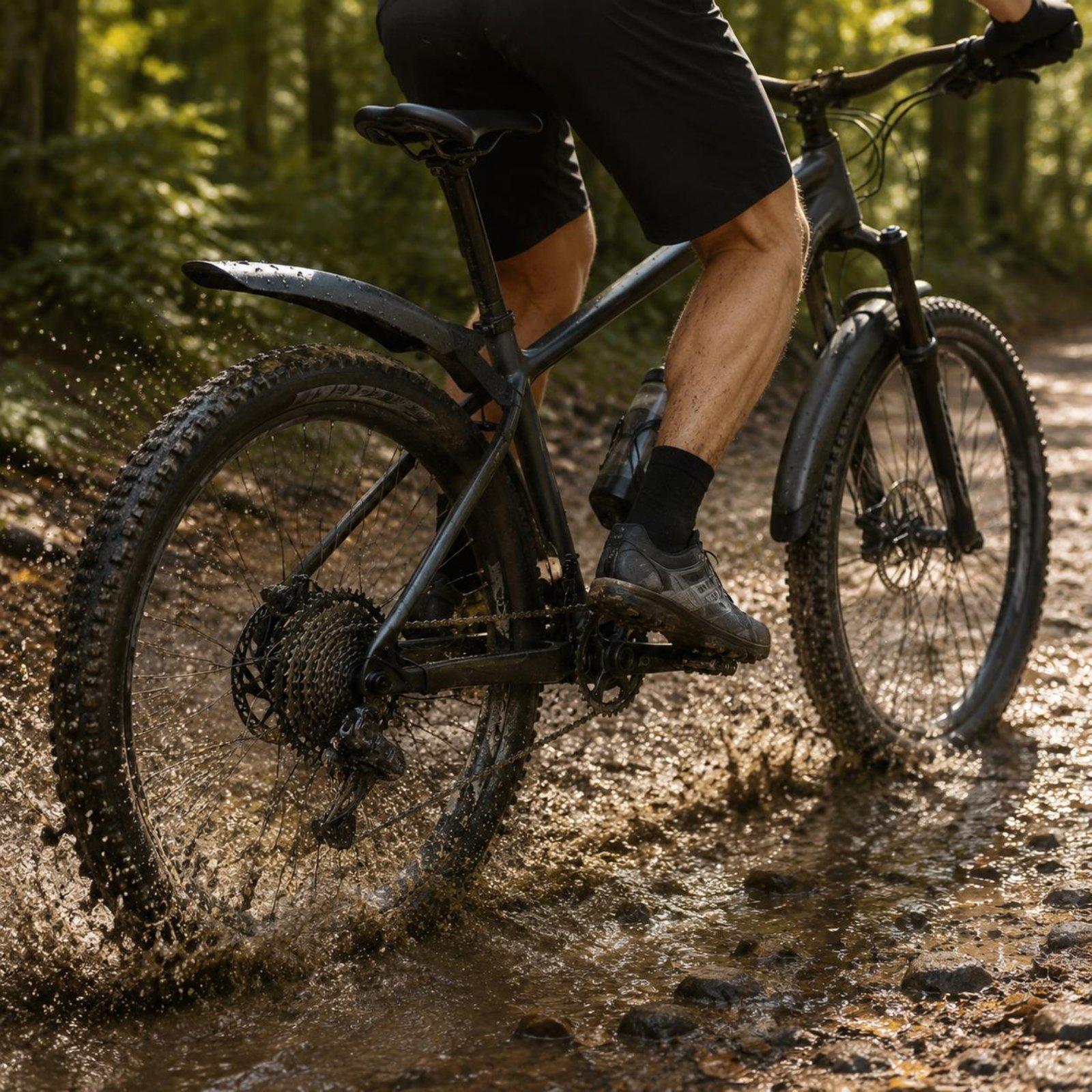 Road Bike Mudguard 700c Adjust - Cycling Commute In Rain 评论和价格
