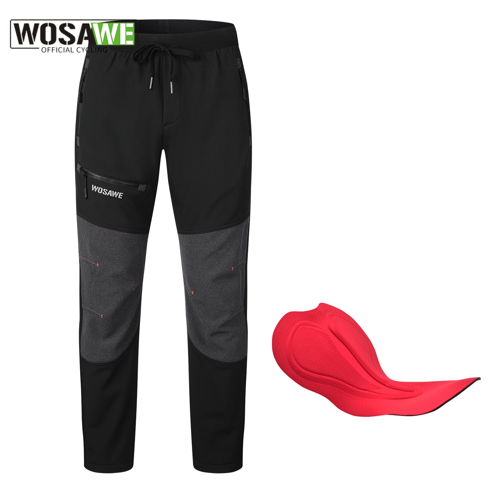 WOSAWE Men Padded Cycling Pant - Cycling Commute Pants 评论和价格