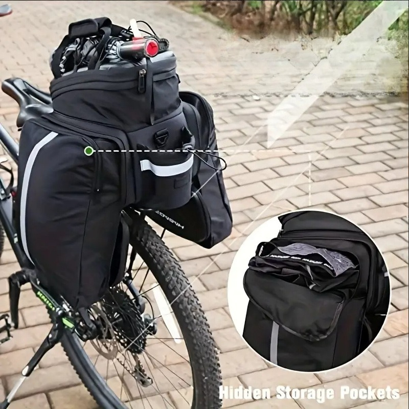 17/30L Hard Shell Bicycle Rear - Panniers Waterproof Rear 评论和价格