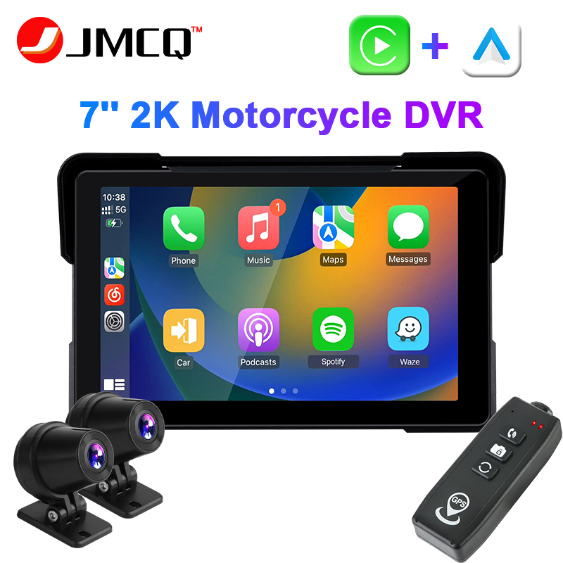 JMCQ 7inch 2K Motorcycle DVR I - Cycling To Work 评论和价格