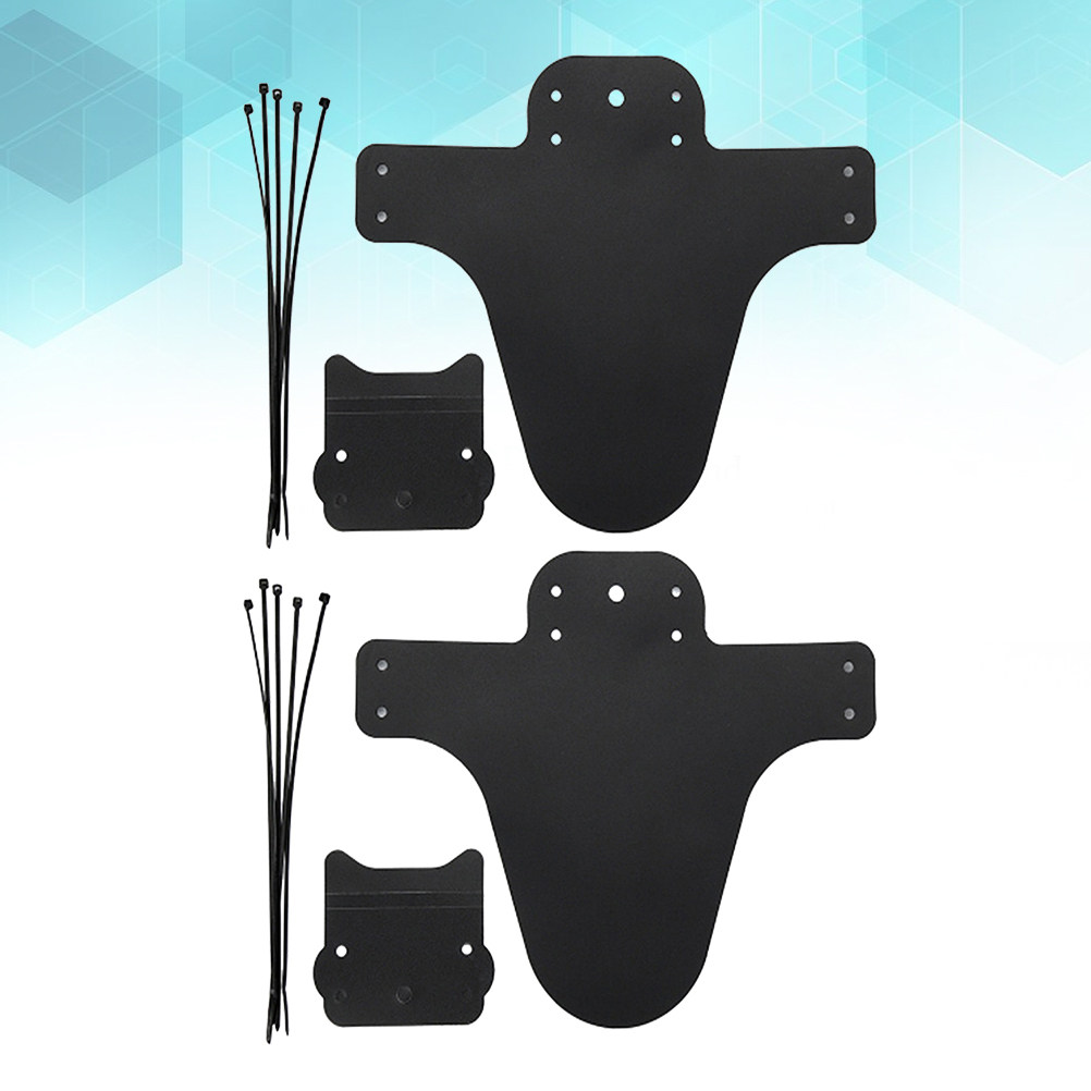 2Sets Heavy-Duty Bike Mud Guar - Cycling Commute In Rain 评论和价格