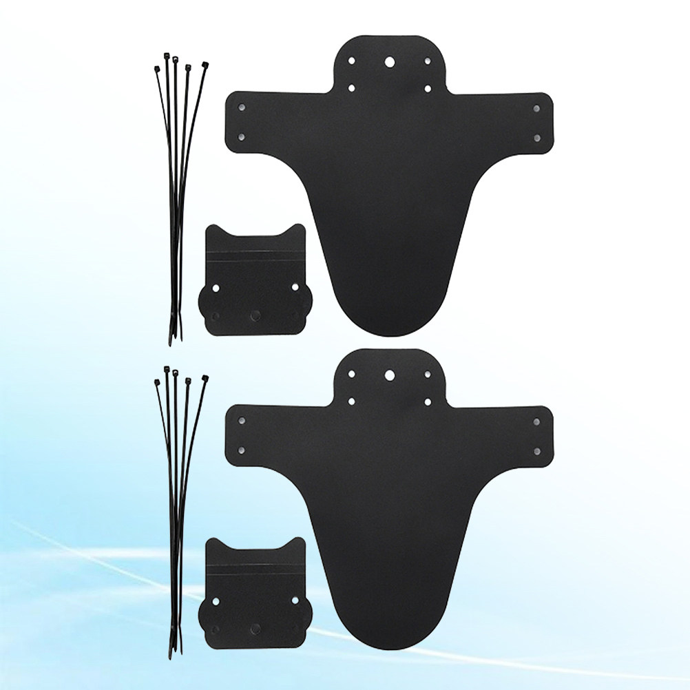 2Sets Heavy-Duty Bike Mud Guar - Cycling Commute In Rain 评论和价格